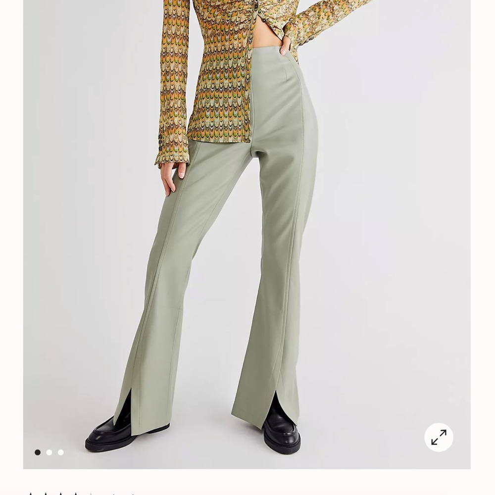 Free people Vegan flare pants